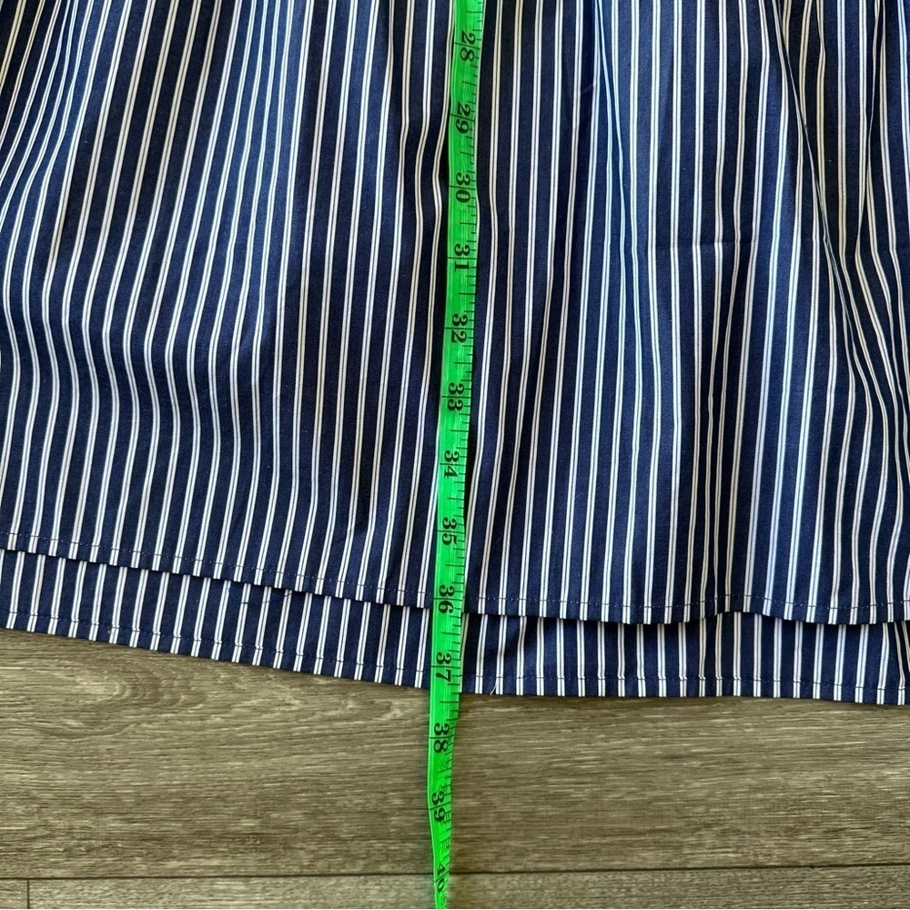 Lane Bryant Blue and White striped Skirt Size 26 28 NWT - Picture 3 of 6